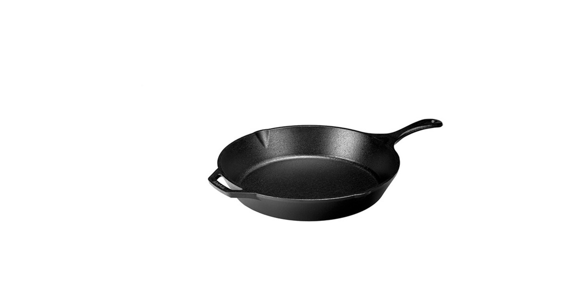 Lodge Bratpfanne L12SK3 mit Stiel(schwarz, Ø 33,7cm)