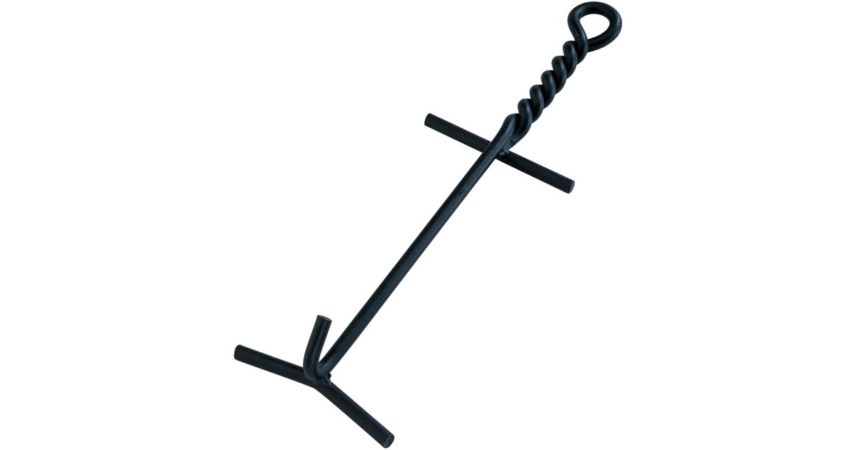 Lodge Camp Dutch Oven Deckelheber A5, Grillbesteck(schwarz)