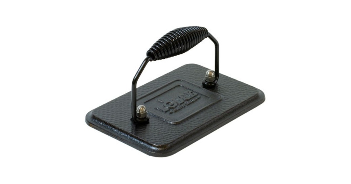 Lodge Grillpresse LGP3, Grillplatte(schwarz, 17cm x 11cm) Lodge Grillpresse LGP3, Grillplatte(schwarz, 17cm x 11cm)