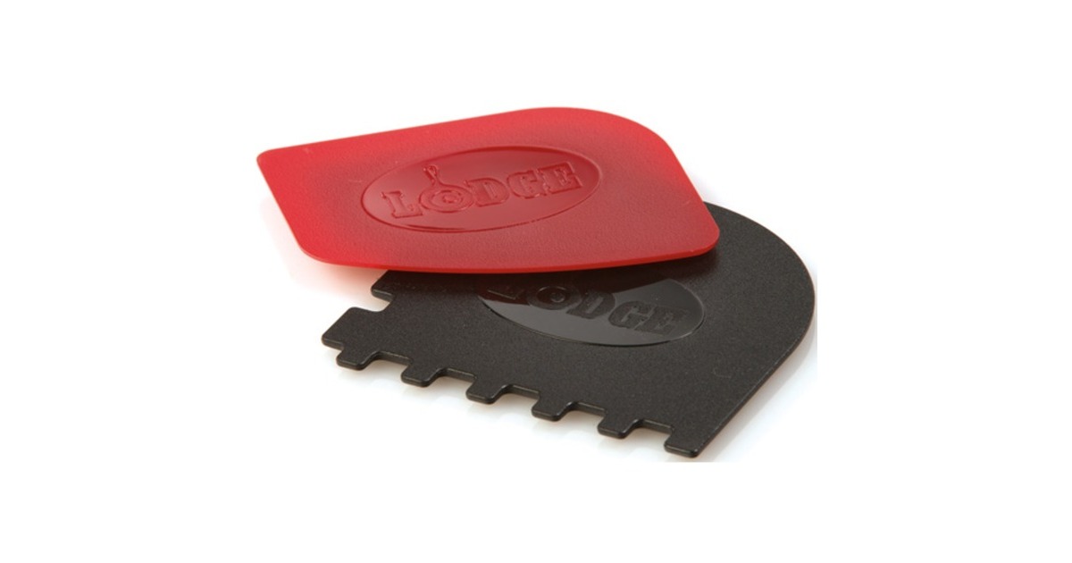 Lodge Schaber-Set SCRAPERCOMBO(schwarz/rot, 2er-Set, für Pfannen und Grillpfannen) Lodge Schaber-Set SCRAPERCOMBO(schwarz/rot, 2er-Set, für Pfannen und Grillpfannen)