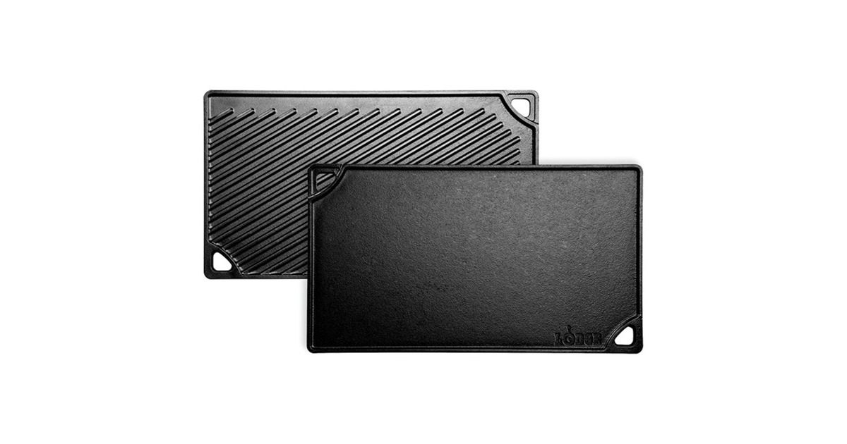 Lodge Wende-Grillplatte LDP3(schwarz, 42cm x 24cm) Lodge Wende-Grillplatte LDP3(schwarz, 42cm x 24cm)