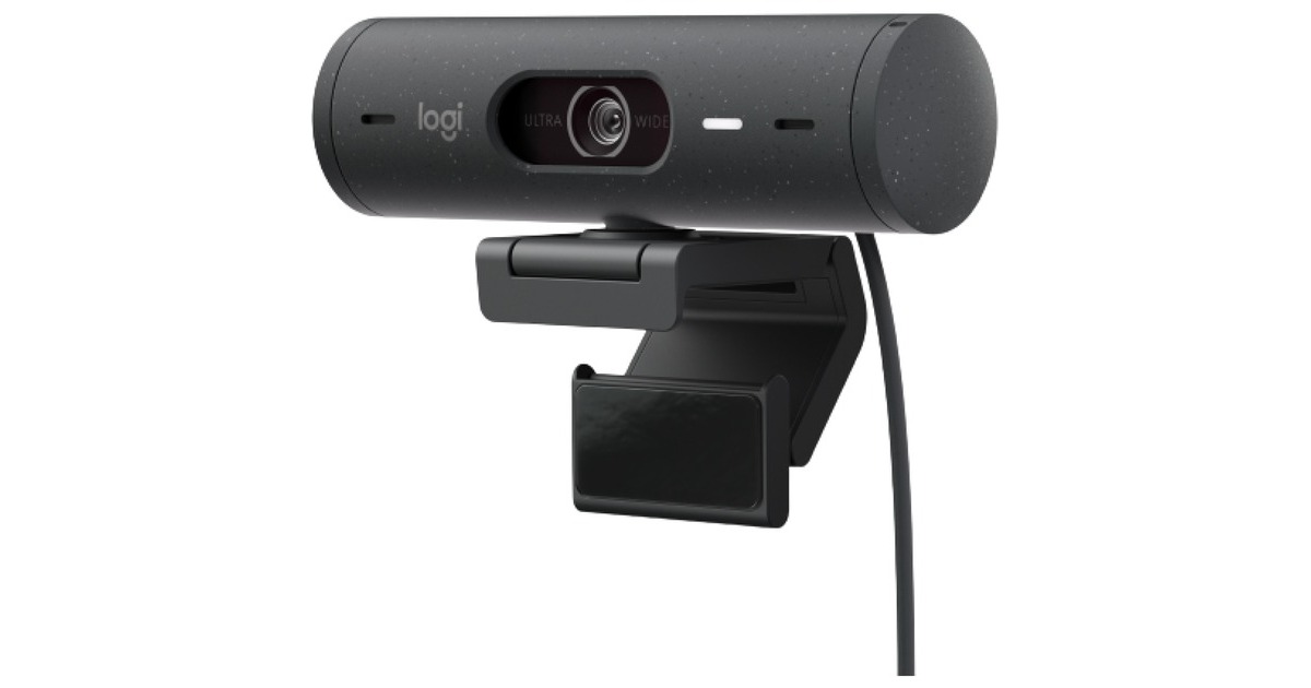 Logitech Brio 500, Webcam(schwarz, Graphite)
