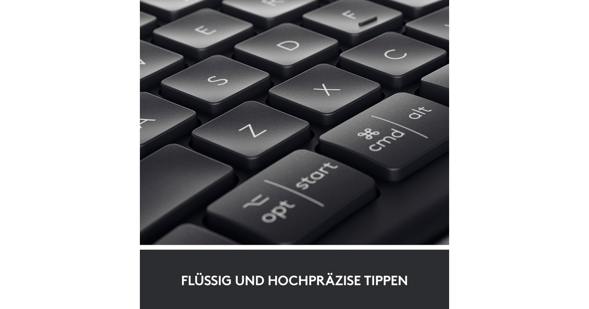 Logitech ERGO K860 Split for Business, Tastatur(graphit, DE-Layout)