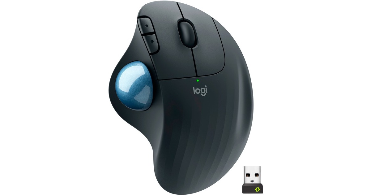 Logitech ERGO M575 for Business, Trackball(graphit/blau, Outlet) Logitech ERGO M575 for Business, Trackball(graphit/blau, Outlet)