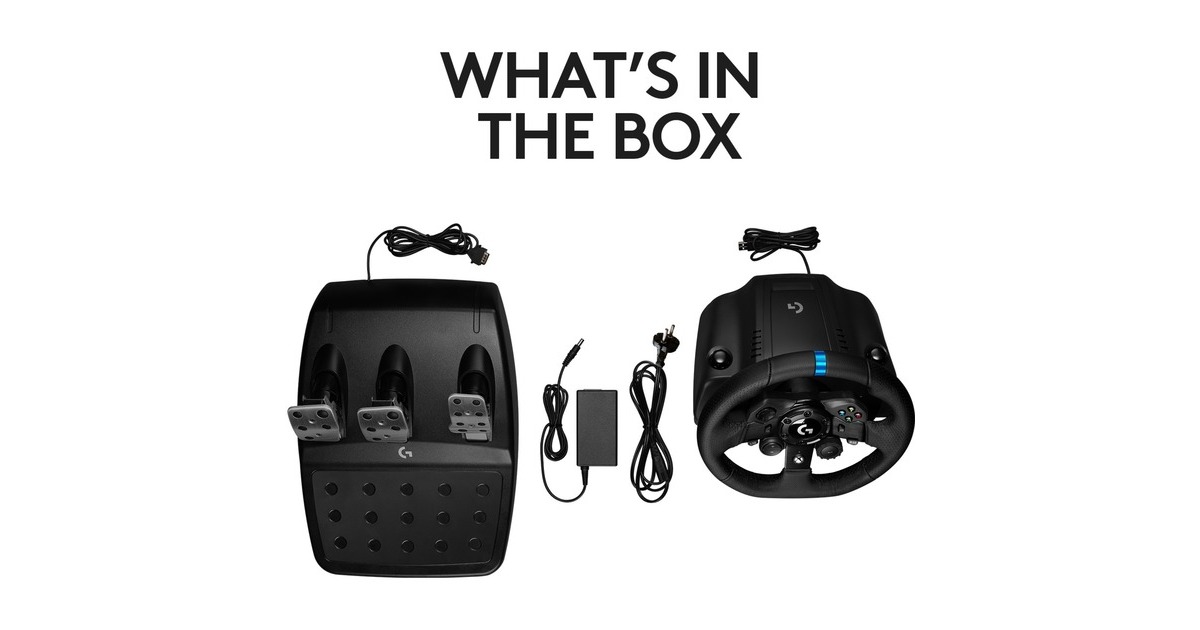 Logitech G923 TRUEFORCE Xbox One/Xbox Series X|S, Lenkrad(schwarz)