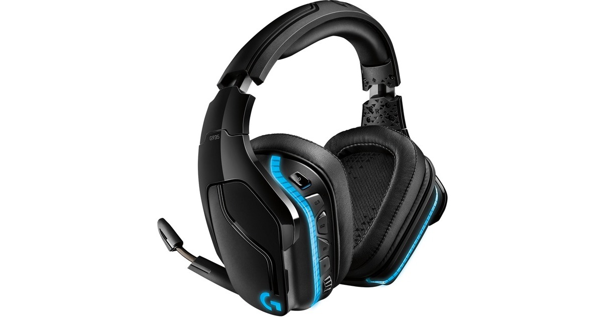 Logitech G935, Gaming-Headset(schwarz, 7.1 Virtual Surround, Lightsync)