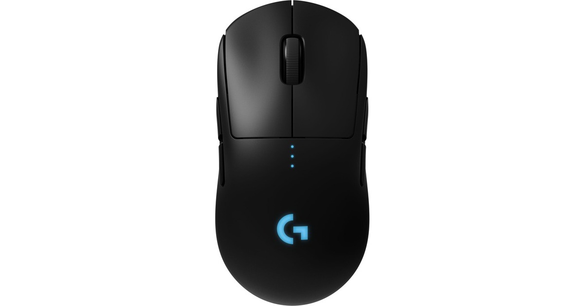 Logitech G PRO Wireless, Gaming-Maus(schwarz, mit HERO 25K-Sensor)