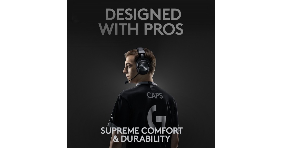 Logitech G PRO X LIGHTSPEED, Gaming-Headset(schwarz)