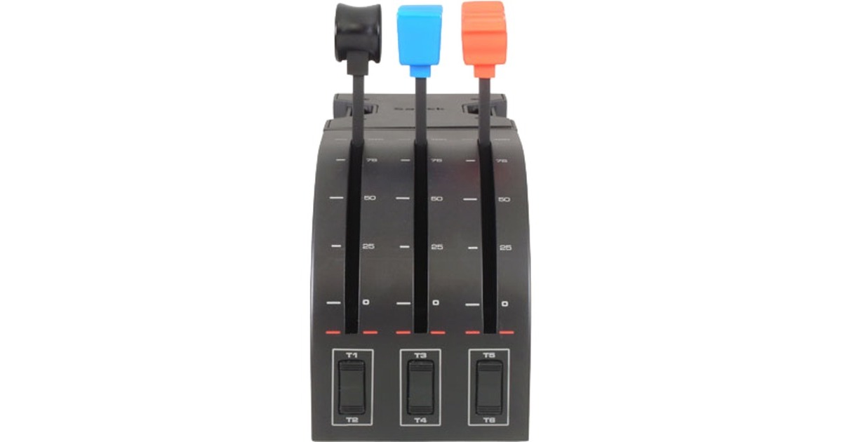 Logitech G Saitek PRO Flight Throttle Quadrant, Schubhebel