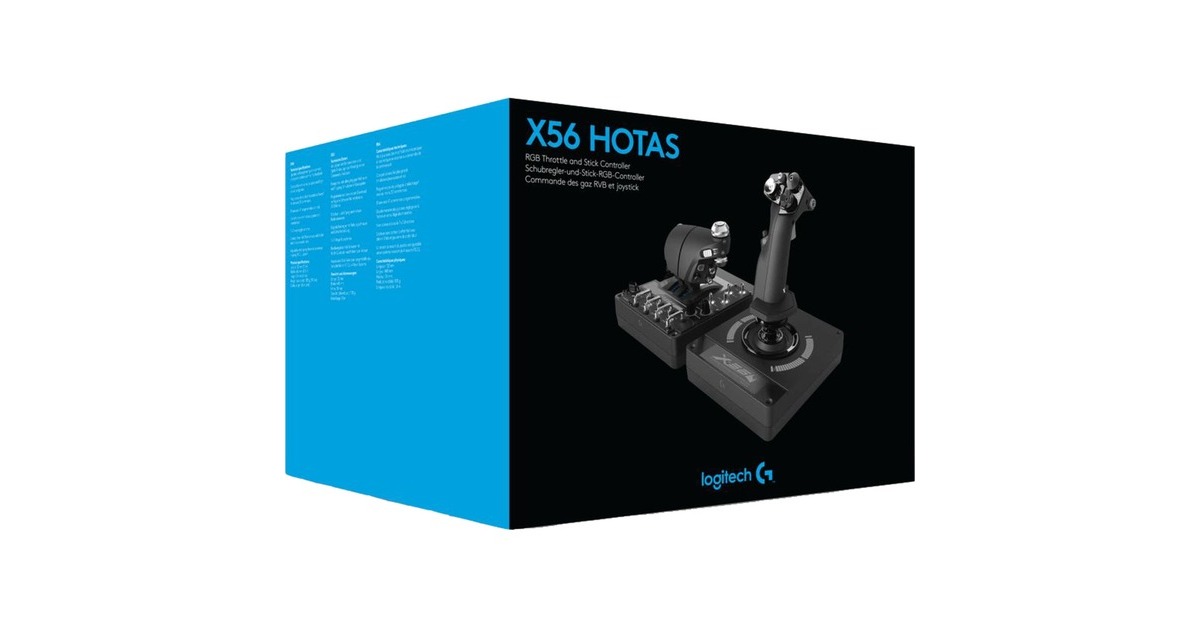 Logitech G Saitek Pro Flight X-56, Hotas(schwarz)