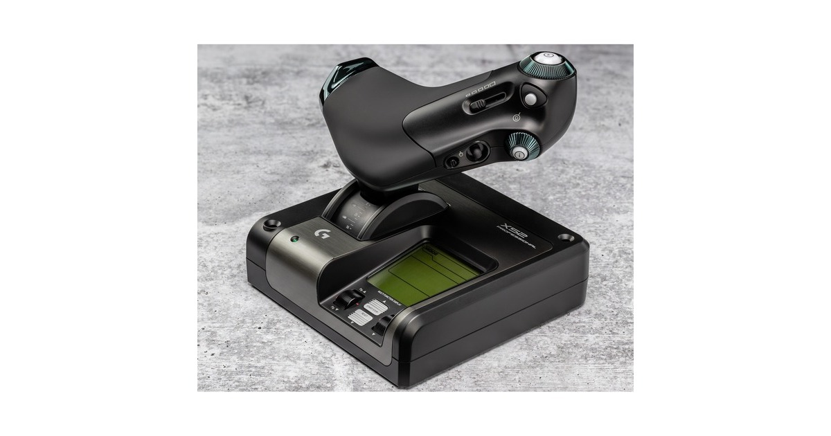 Logitech G Saitek X52 PRO FLIGHT, Hotas(Schubregler)