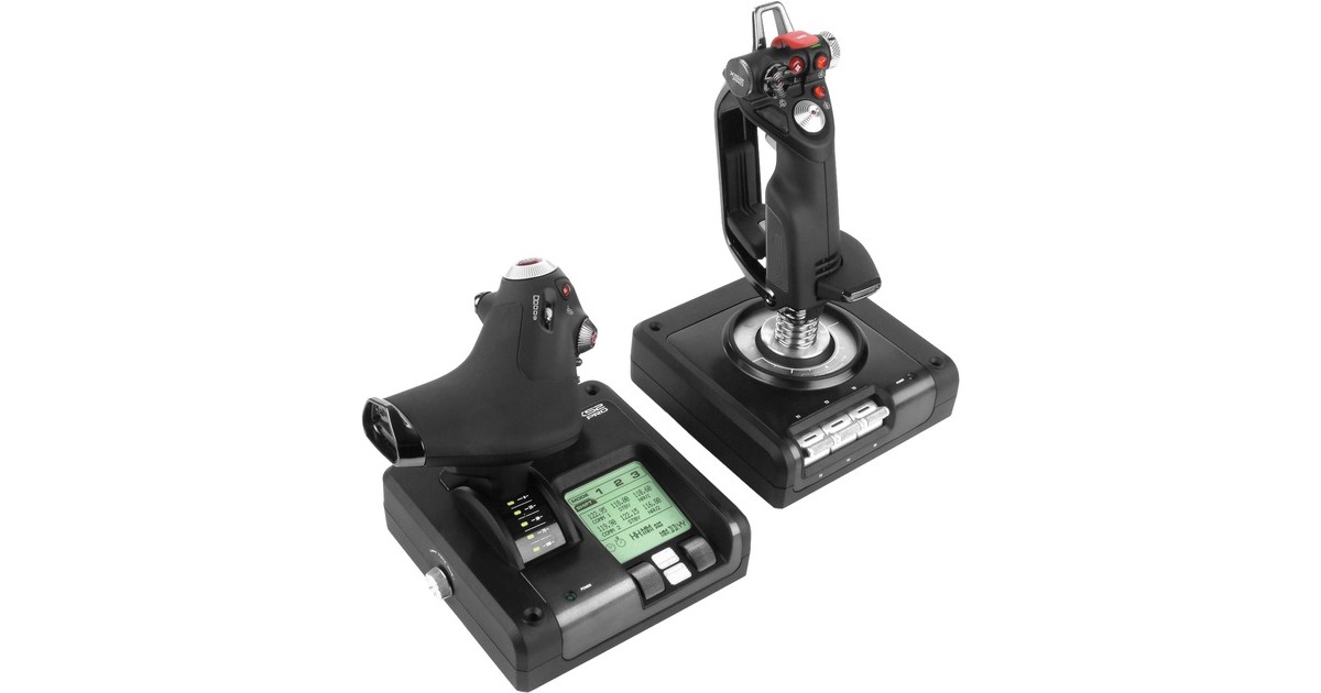 Logitech G Saitek X52 PRO FLIGHT, Hotas(Schubregler)