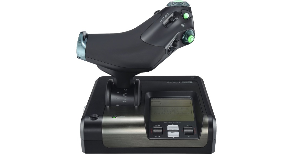 Logitech G Saitek X52 PRO FLIGHT, Hotas(Schubregler)