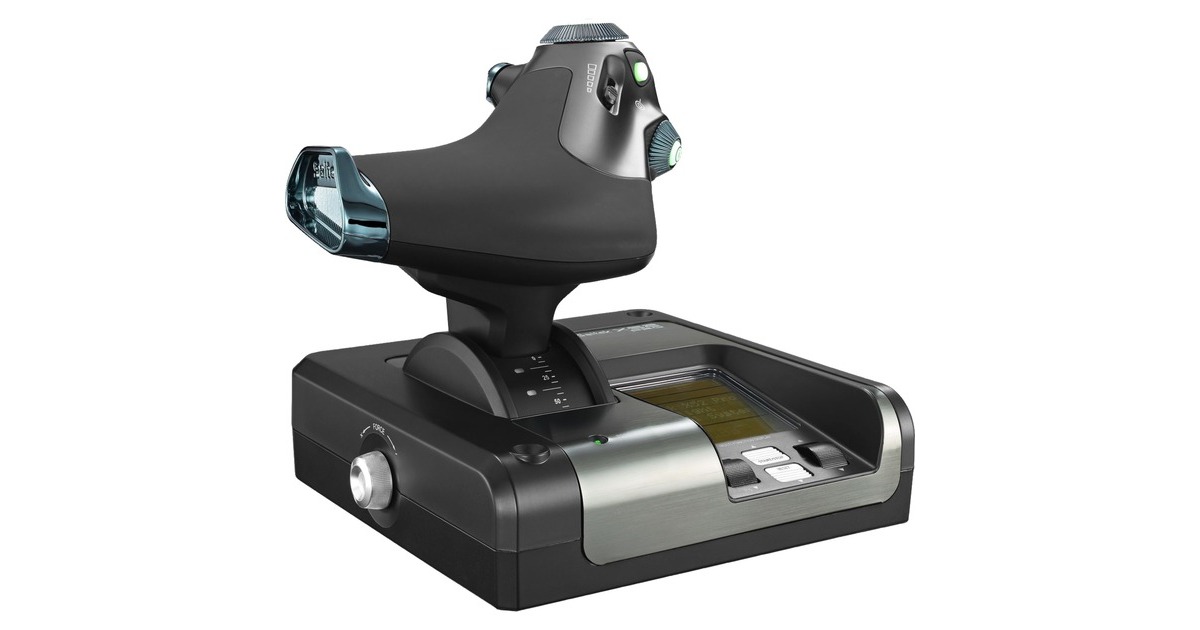 Logitech G Saitek X52 PRO FLIGHT, Hotas(Schubregler)
