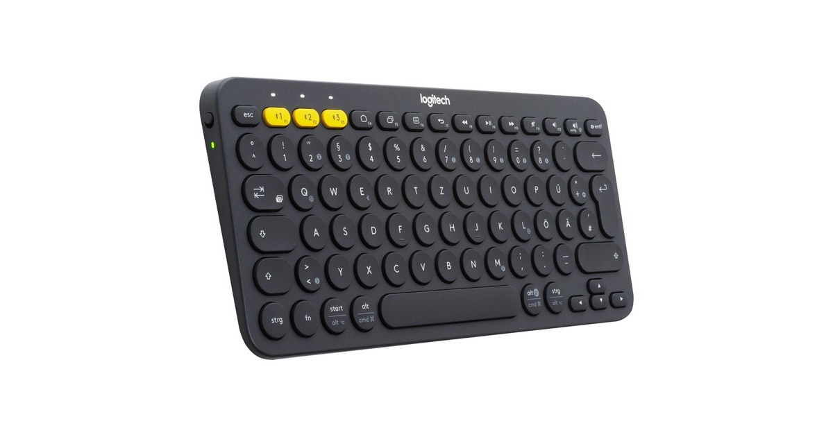 Logitech K380 Multi-Device Bluetooth, Tastatur(schwarz, DE-Layout)