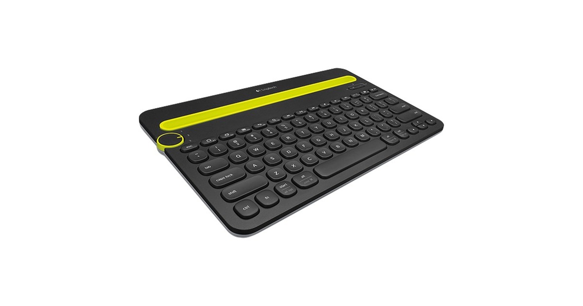 Logitech K480 Bluetooth Multi-Device KB, Tastatur(schwarz, DE-Layout)
