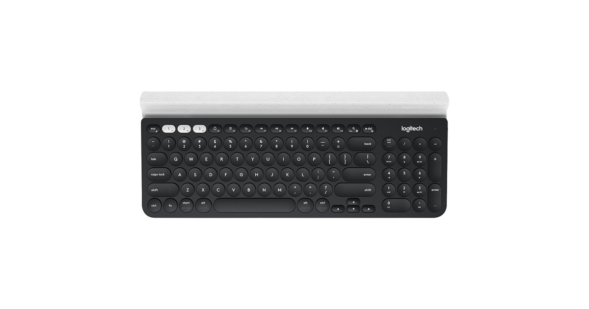 Logitech K780 Multi-Device, Tastatur(schwarz, DE-Layout, Rubberdome)