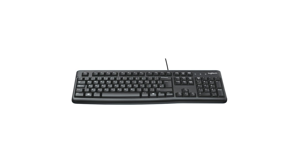 Logitech Keyboard K120, Tastatur(schwarz, DE-Layout)