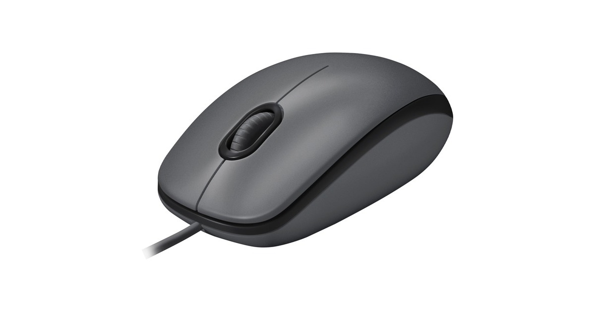 Logitech M100, Maus(schwarz, kompatibel mit Windows/macOS/ChromeOS/Linux)