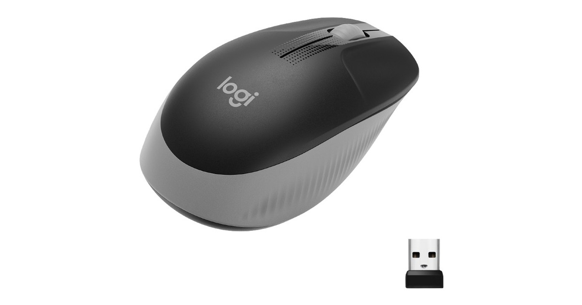 Logitech M190, Maus(schwarz/grau)
