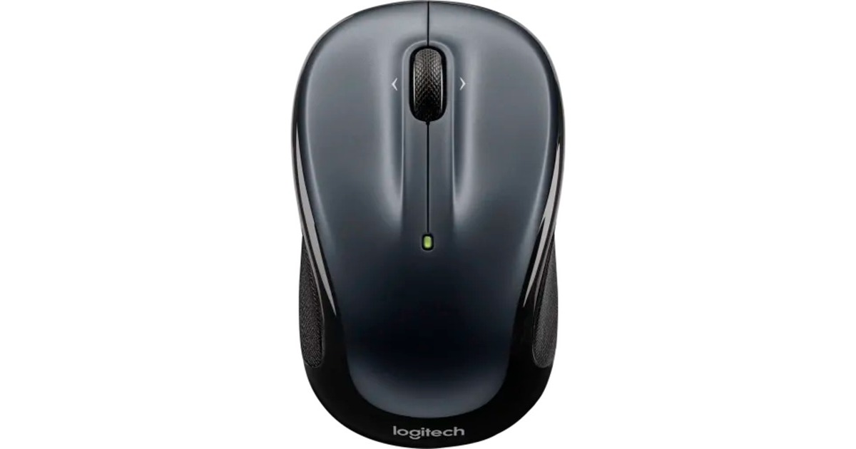 Logitech M325S(dunkelsilber/schwarz, kompatibel mit Windows/macOS/ChromeOS, Chromebook zertifiziert)