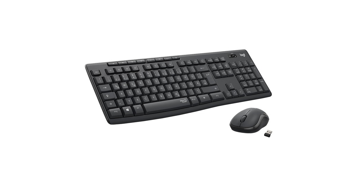 Logitech MK295, Desktop-Set(graphit, DE-Layout)