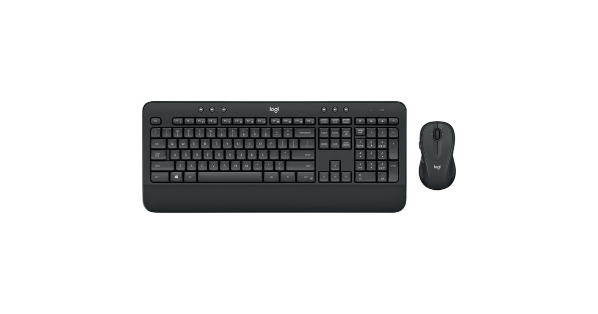 Logitech MK545 Advanced, Desktop-Set(schwarz, DE-Layout)