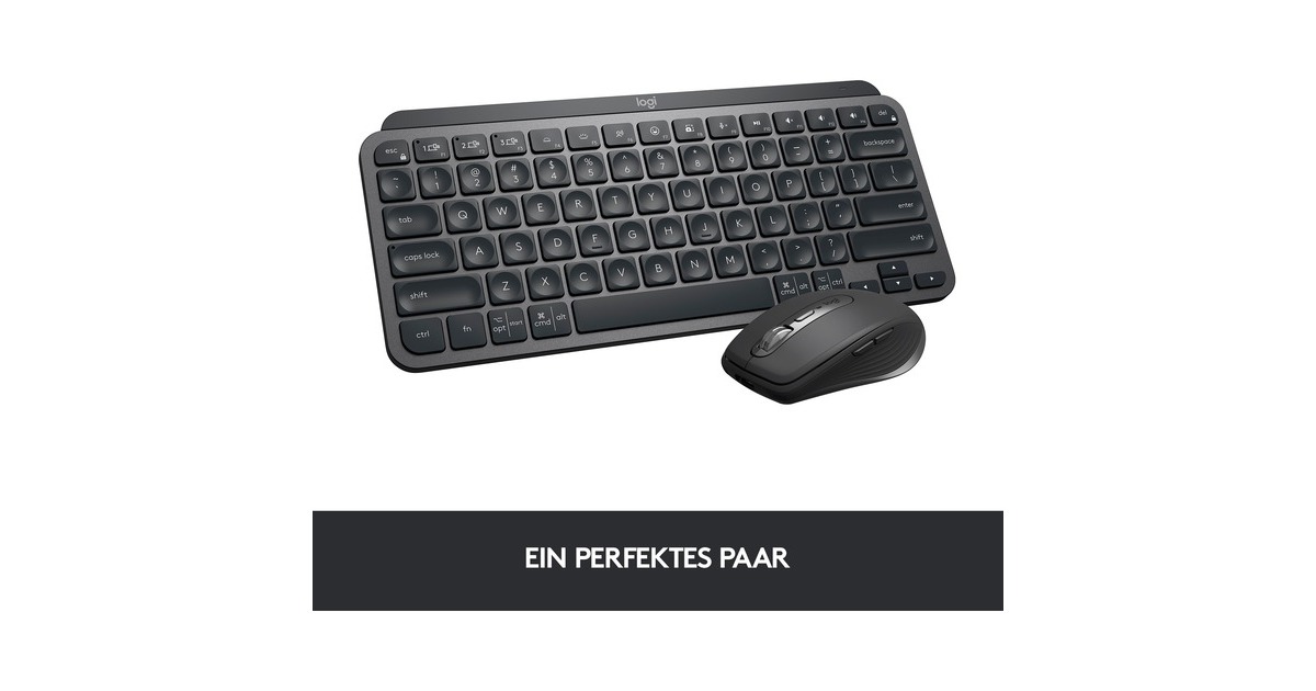 Logitech MX Keys Mini for Business , Tastatur(graphit, DE-Layout)
