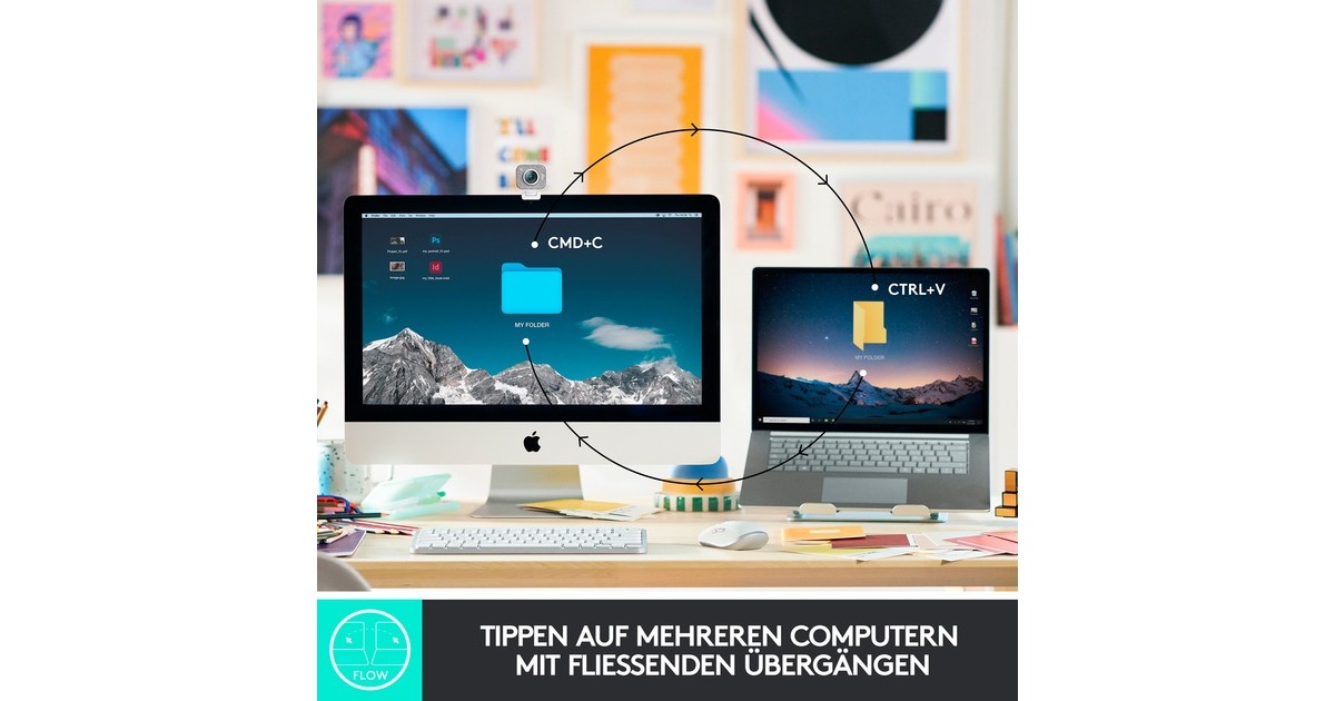 Logitech MX Keys Mini for Business , Tastatur(graphit, DE-Layout)