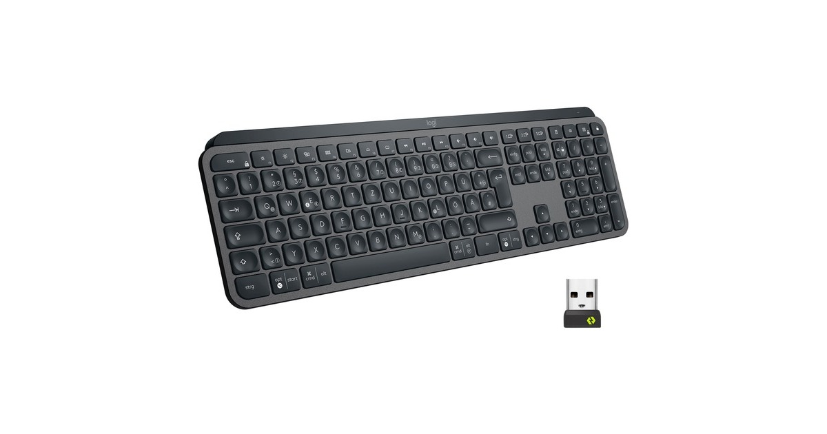 Logitech MX Keys for Business, Tastatur(graphit, DE-Layout)