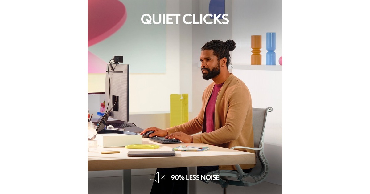 Logitech MX Master 3S für Mac, Maus(hellgrau, 7 Tasten, Bluetooth, optimiert für das Apple-Ökosystem)