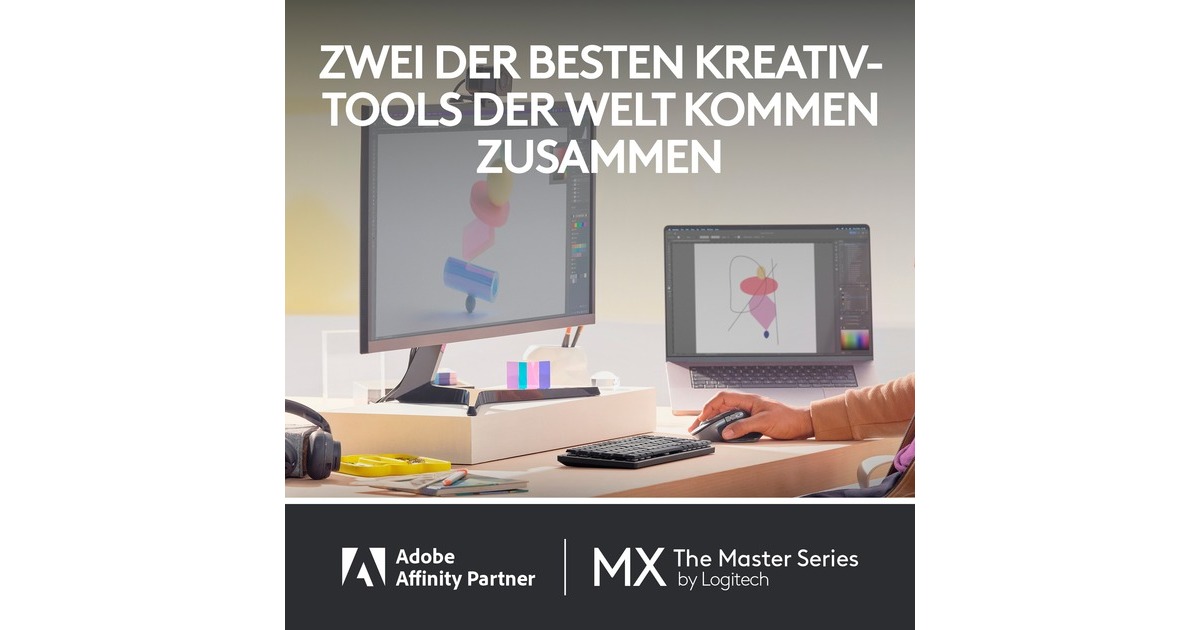 Logitech MX Mechanical Mini für Mac, Tastatur(hellgrau/weiß, DE-Layout, taktile Schalter, Bluetooth, kompatibel mit macOS, iPadOS und iOS)