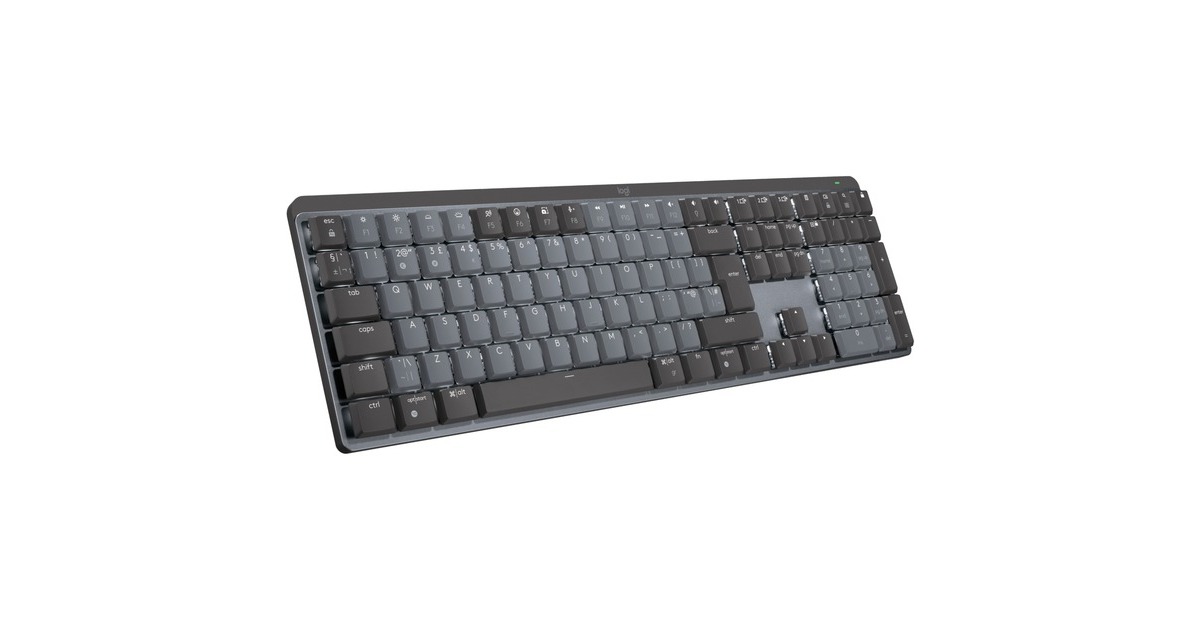 Logitech MX Mechanical, Tastatur(hellgrau/dunkelgrau, DE-Layout, taktile Schalter, Logi Bolt, Bluetooth) Logitech MX Mechanical, Tastatur(hellgrau/dunkelgrau, DE-Layout, taktile Schalter, Logi Bolt, Bluetooth)