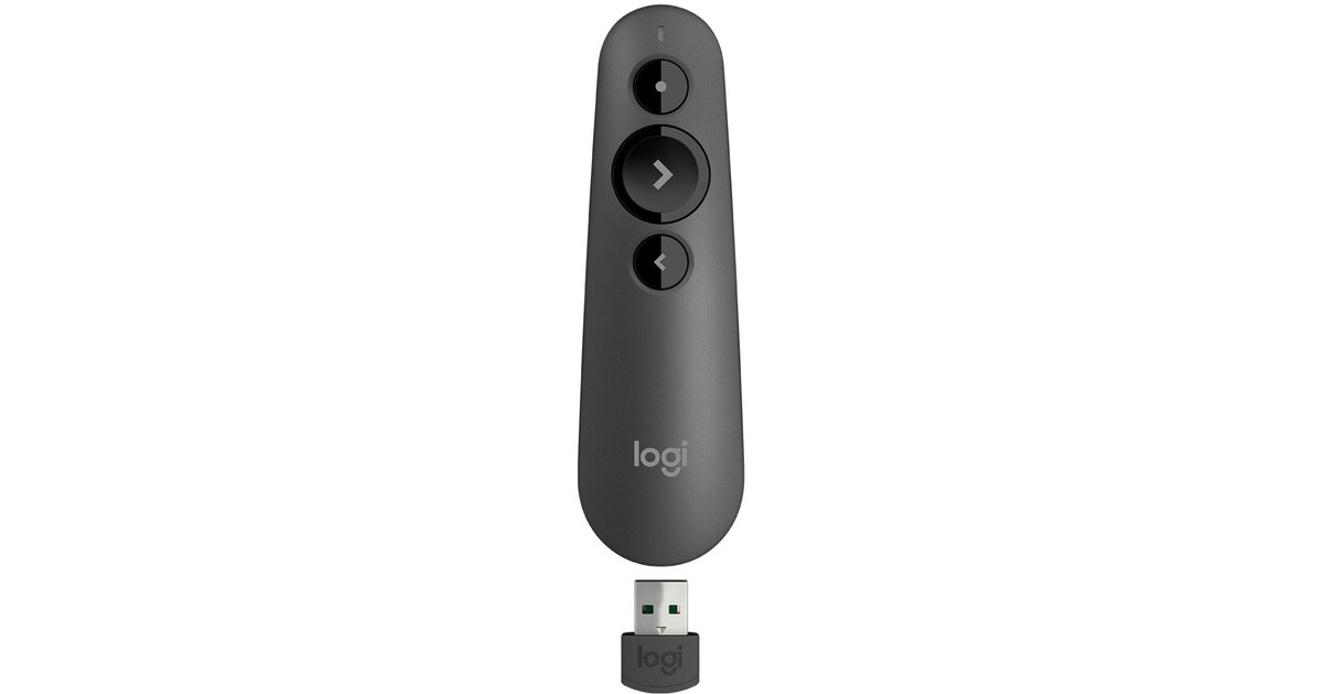 Logitech R500, Presenter(graphit)