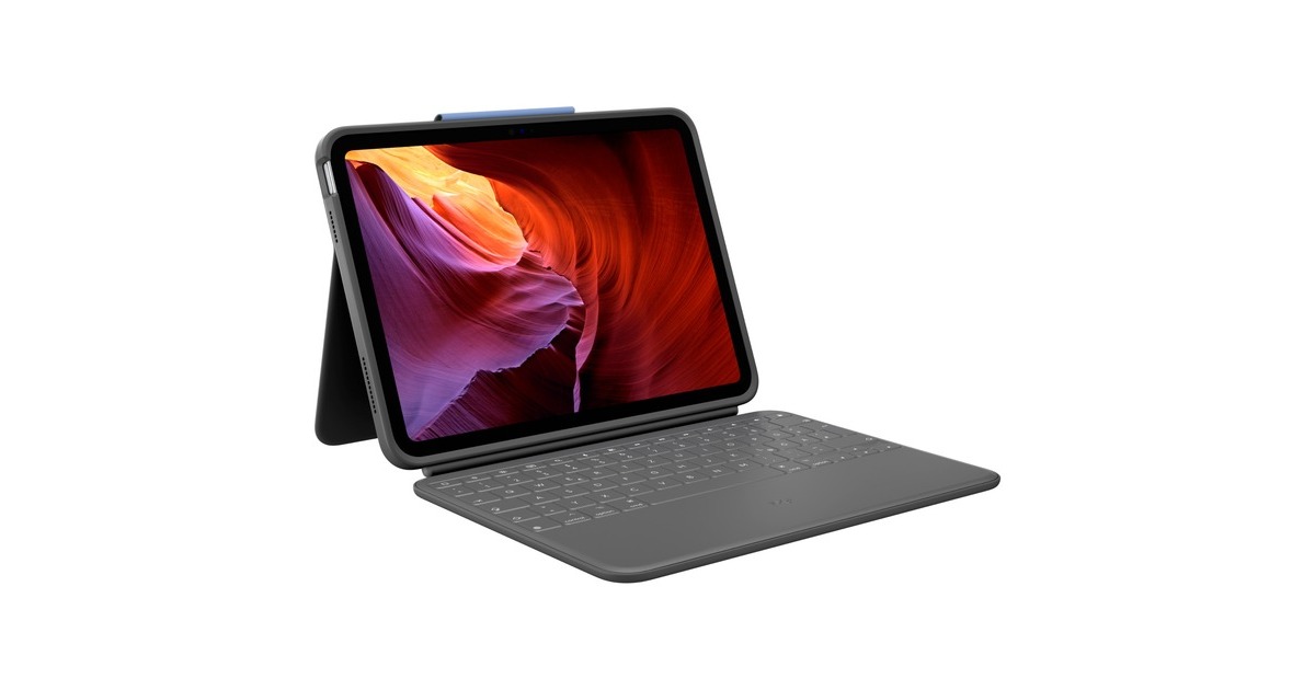 Logitech Rugged Folio, Tastatur(schwarz, DE-Layout, für iPad 10. Generation) Logitech Rugged Folio, Tastatur(schwarz, DE-Layout, für iPad 10. Generation)