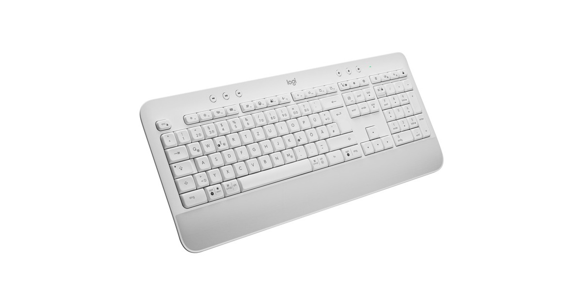 Logitech Signature K650, Tastatur(weiß, DE-Layout, Logi Bolt, Bluetooth, für Windows/macOS/Chrome OS/Linux/iPadOS/Android) Logitech Signature K650, Tastatur(weiß, DE-Layout, Logi Bolt, Bluetooth, für Windows/macOS/Chrome OS/Linux/iPadOS/Android)