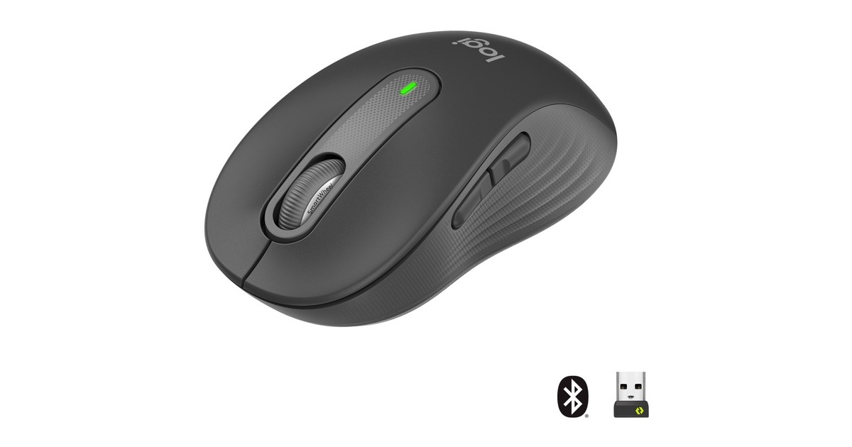 Logitech Signature M650 Wireless, Maus(graphit, Größe M, Chromebook zertifiziert) Logitech Signature M650 Wireless, Maus(graphit, Größe M, Chromebook zertifiziert)