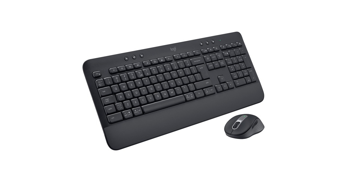 Logitech Signature MK650 Combo for Business, Desktop-Set(graphit, DE-Layout, Plunger, Logi Bolt, Bluetooth, für Windows/macOS/Chrome OS/Linux/iPadOS/Android) Logitech Signature MK650 Combo for Business, Desktop-Set(graphit, DE-Layout, Plunger, Logi Bolt, Bluetooth, für Windows/macOS/Chrome OS/Linux/iPadOS/Android)