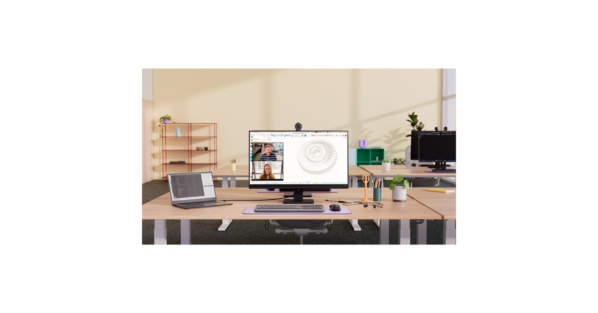 Logitech Signature MK650 Combo for Business, Desktop-Set(graphit, DE-Layout, Plunger, Logi Bolt, Bluetooth, für Windows/macOS/Chrome OS/Linux/iPadOS/Android)
