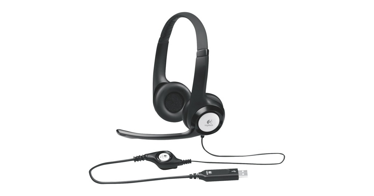 Logitech USB Headset H390(schwarz, USB, Retail)