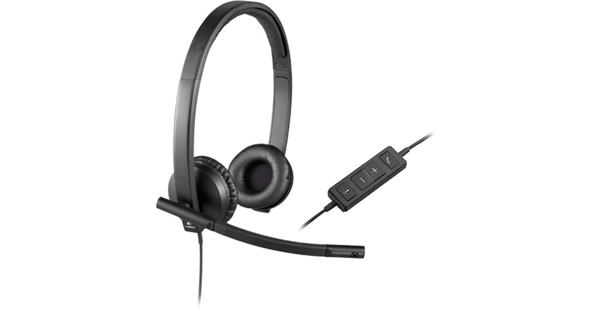 Logitech USB Stereo Headset H570e(schwarz)