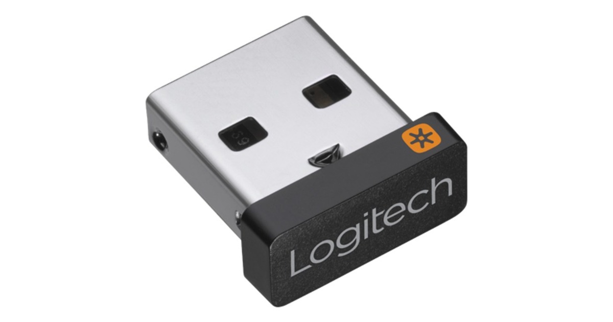 Logitech USB Unifying Receiver, Empfänger(schwarz)