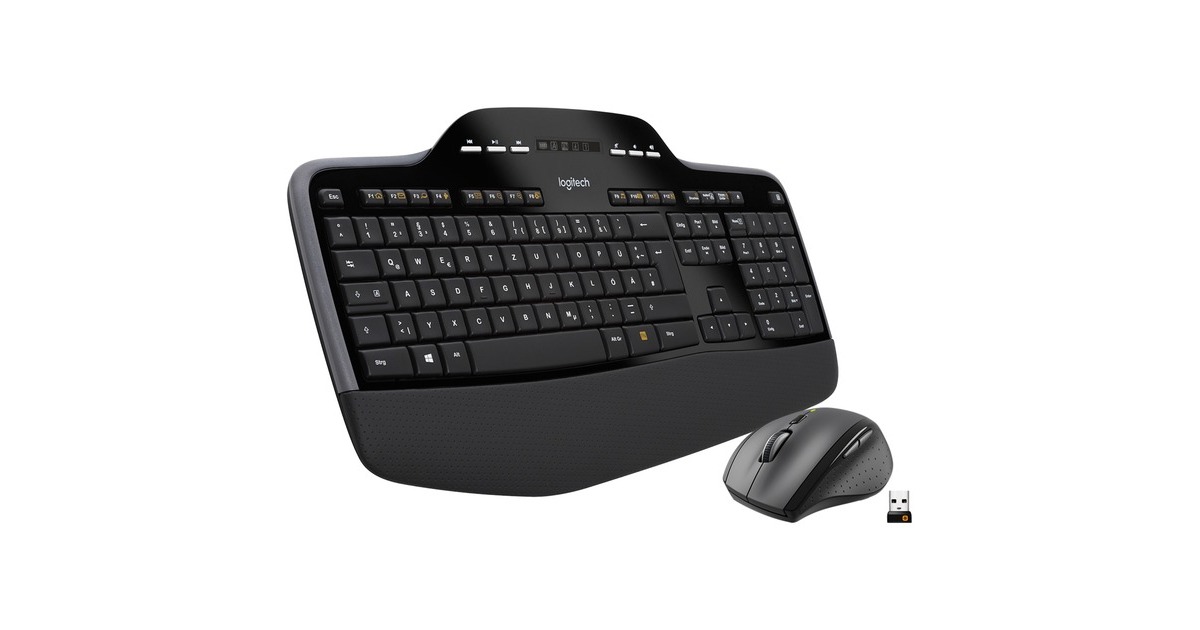 Logitech Wireless Desktop MK710, Desktop-Set(schwarz, DE-Layout) Logitech Wireless Desktop MK710, Desktop-Set(schwarz, DE-Layout)