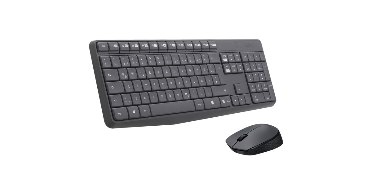 Logitech Wireless Kombo MK235, Desktop-Set(DE-Layout) Logitech Wireless Kombo MK235, Desktop-Set(DE-Layout)