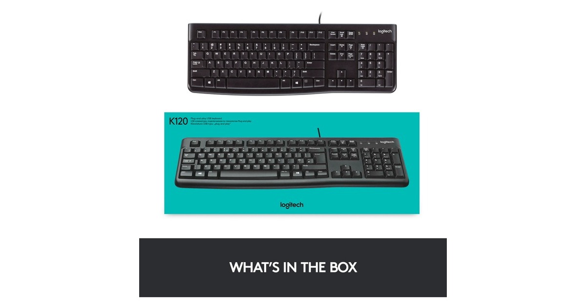 Logitech Wireless Touch Keyboard K400 Plus, Tastatur(schwarz, DE-Layout)