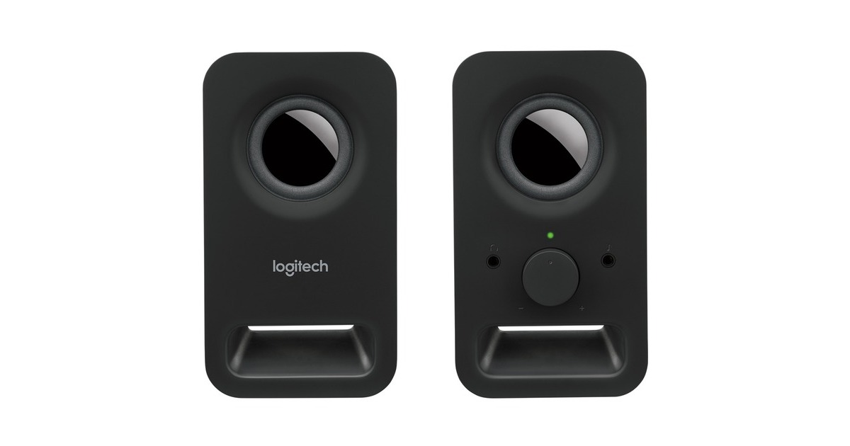 Logitech Z150 Black 2.0, PC-Lautsprecher(schwarz)