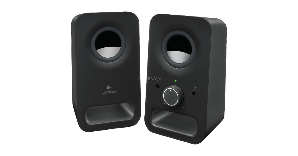 Logitech Z150 Black 2.0, PC-Lautsprecher(schwarz)