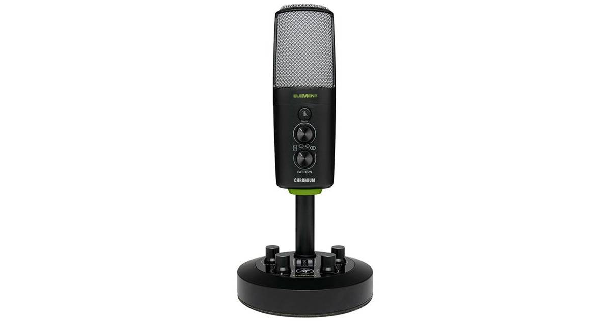 MACKIE Chromium, Mikrofon(schwarz)