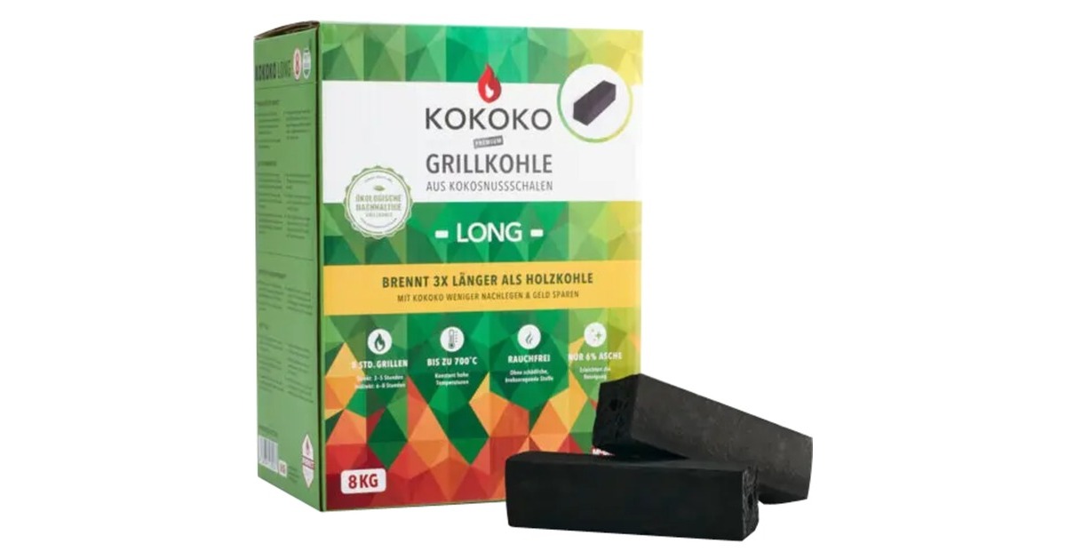 MCBrikett KOKOKO LONG, 8kg, Brikett