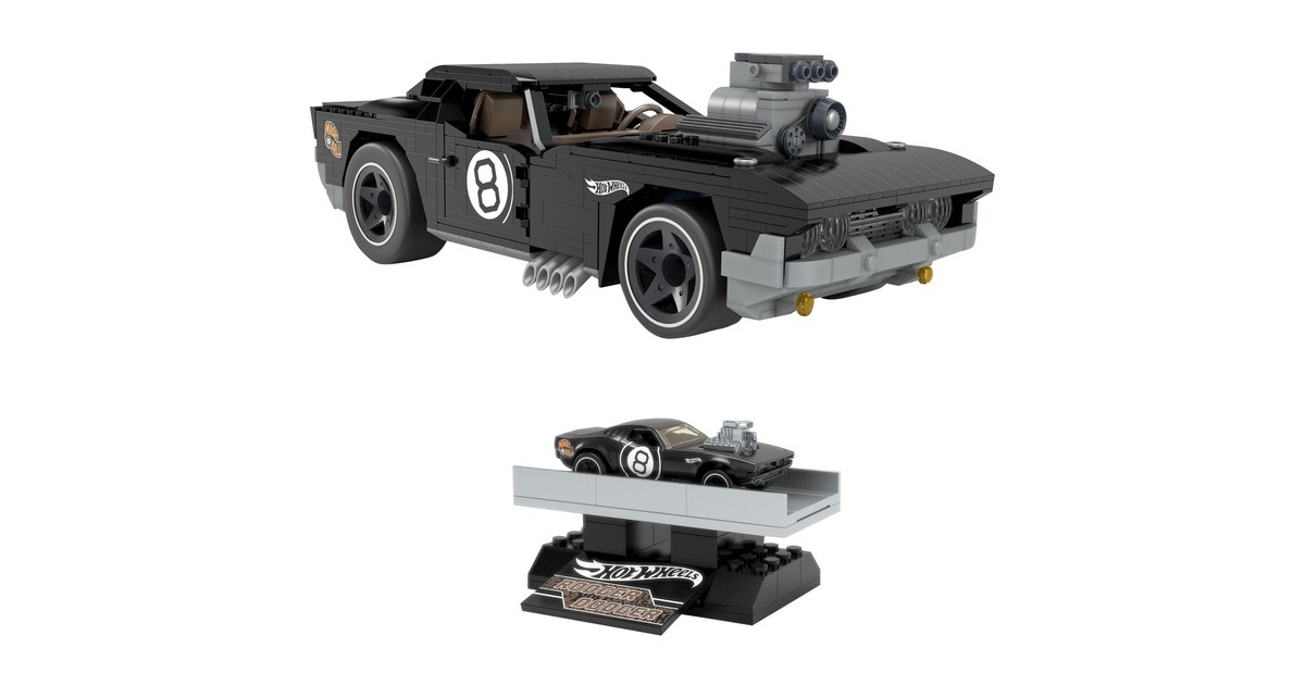 MEGA Hot Wheels Collector Rodger Dodger, Konstruktionsspielzeug